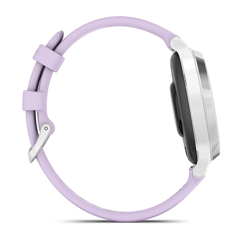 Lily 2 Active Silver with Purple Jasmine Silicone Band — фото 4