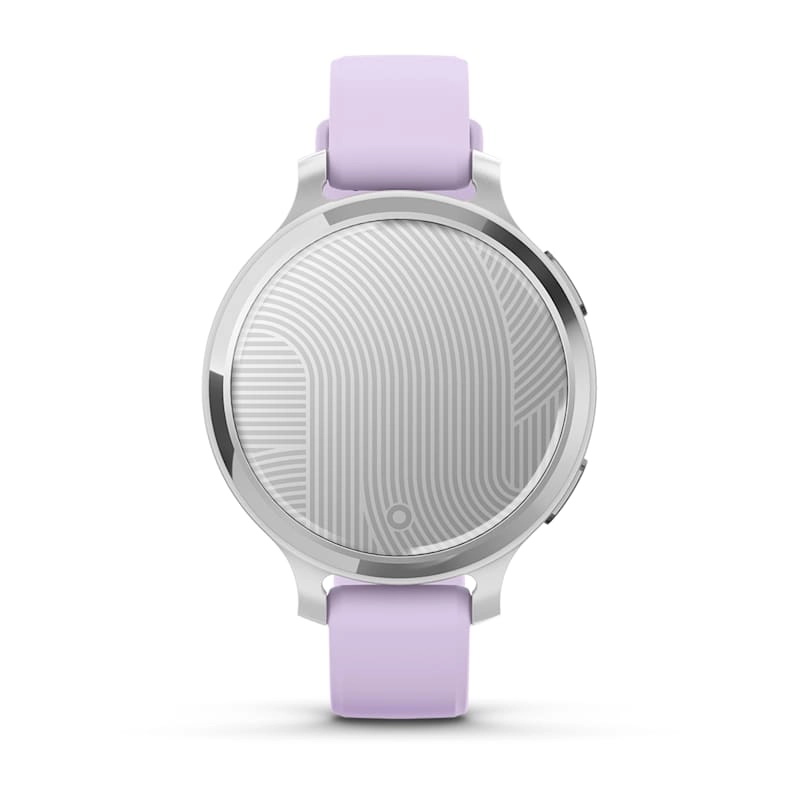 Lily 2 Active Silver with Purple Jasmine Silicone Band — фото 9
