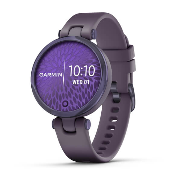 Lily Midnight Orchid Bezel with Deep Orchid Case and Silicone Band