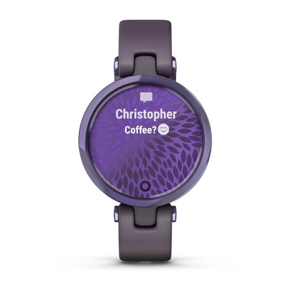 Lily Midnight Orchid Bezel with Deep Orchid Case and Silicone Band — фото 4