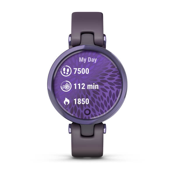 Lily Midnight Orchid Bezel with Deep Orchid Case and Silicone Band — фото 7