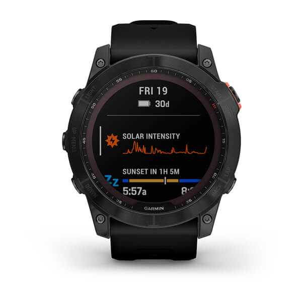 Fenix 7X Solar Slate Gray with Black Band — фото 2