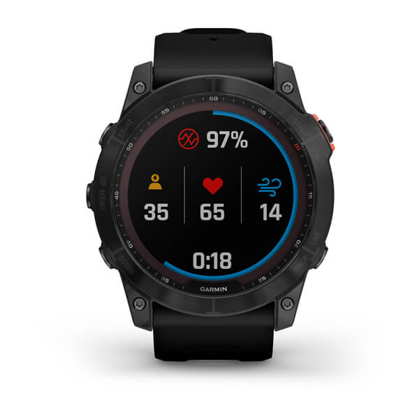 Fenix 7X Solar Slate Gray with Black Band — фото 6