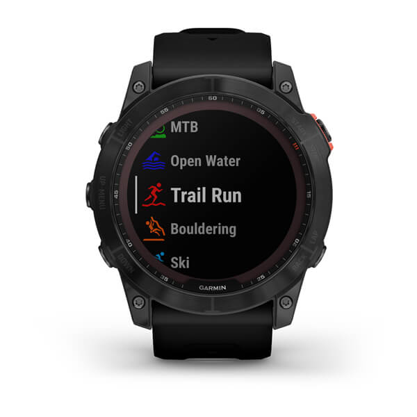 Fenix 7X Solar Slate Gray with Black Band — фото 7