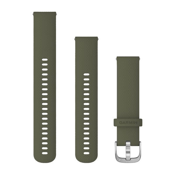 Quick Release Band 20mm Moss/Silver