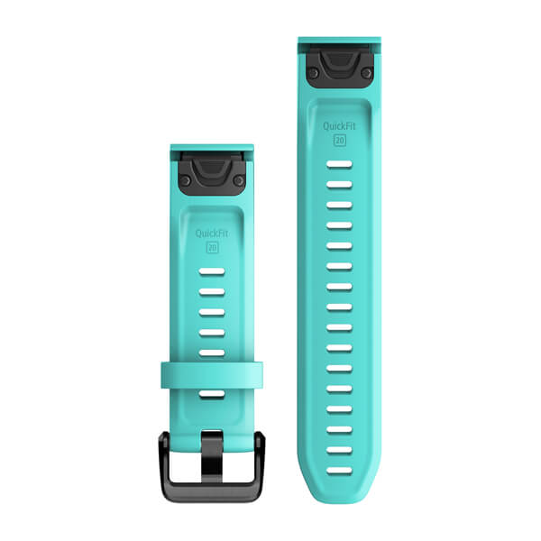 QuickFit 20 Watch Bands Aqua Silicone — фото 2