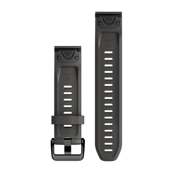 QuickFit 20 Watch Bands Graphite Silicone — фото 2