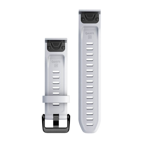 QuickFit 20 Watch Bands Whitestone Silicone — фото 2
