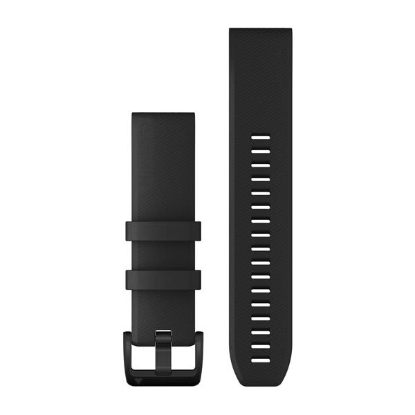 QuickFit 22mm Band Black with Black Stainless Steel Hardware — фото 2