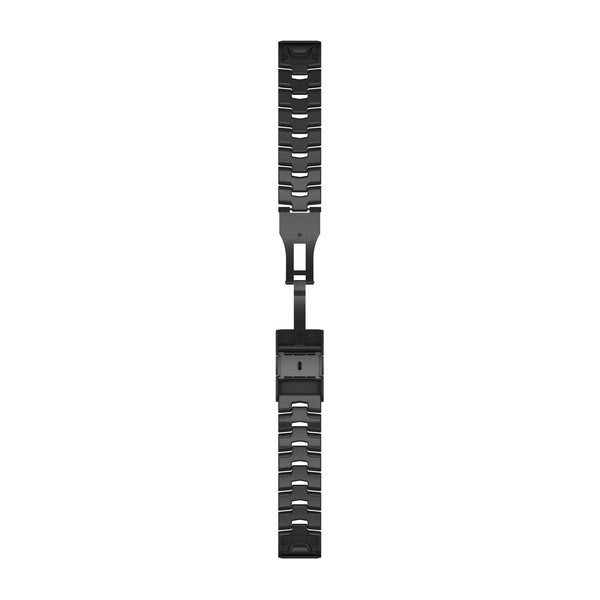 QuickFit 22mm Band Vented Titanium Bracelet with Carbon Gray DLC Coating — фото 2