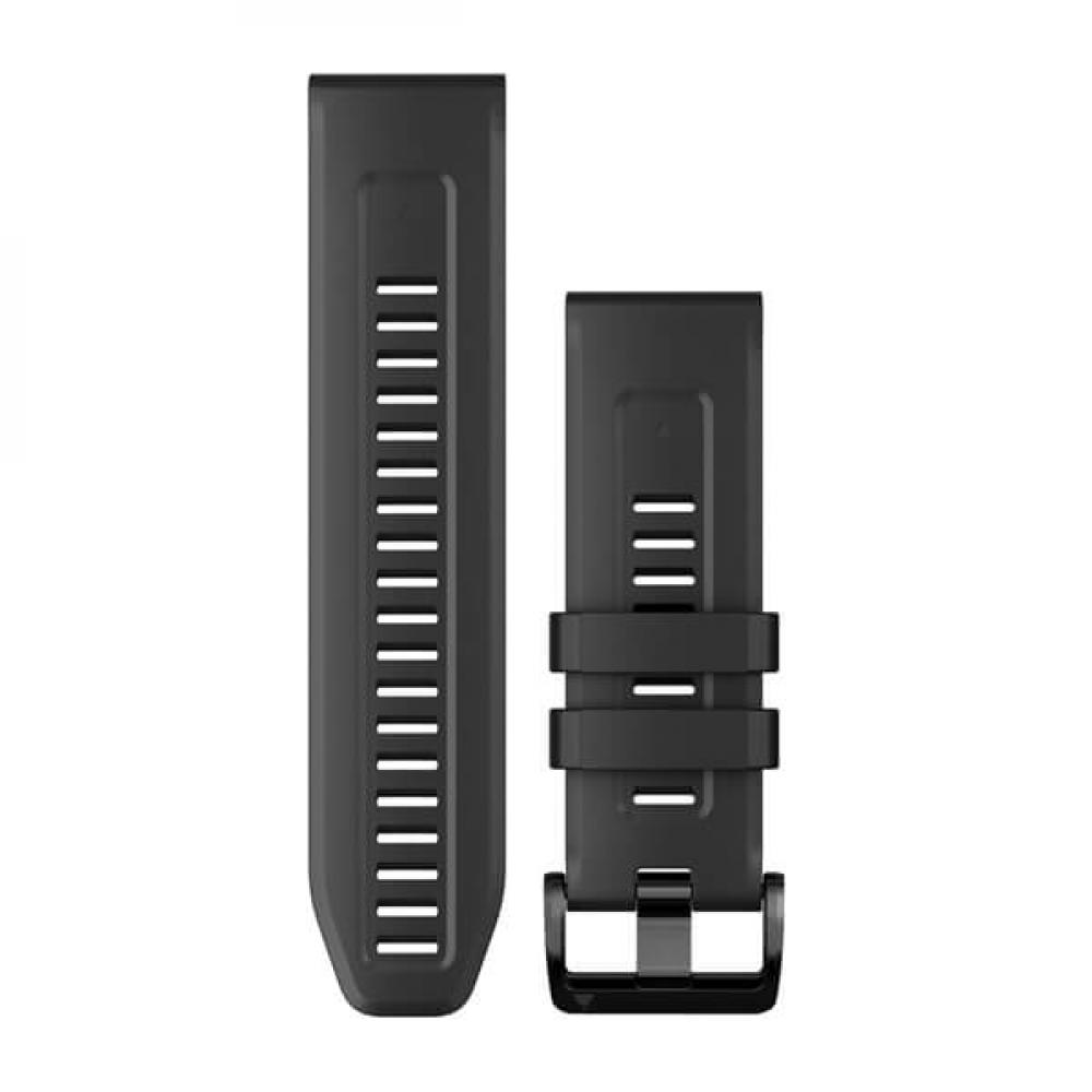 QuickFit 26 Watch Bands Black Silicone