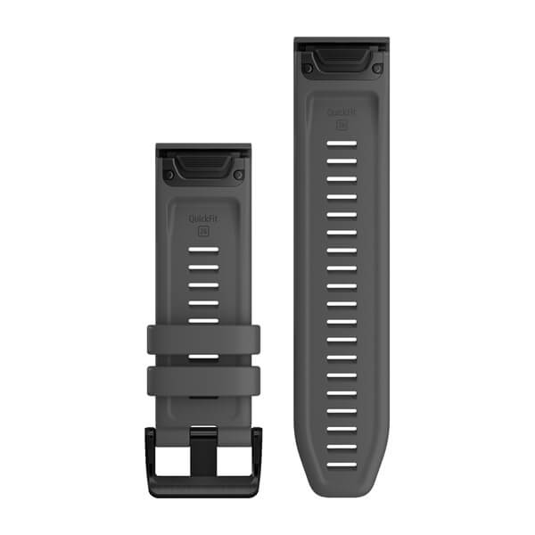 QuickFit 26 Watch Bands Slate grey silicone — фото 2