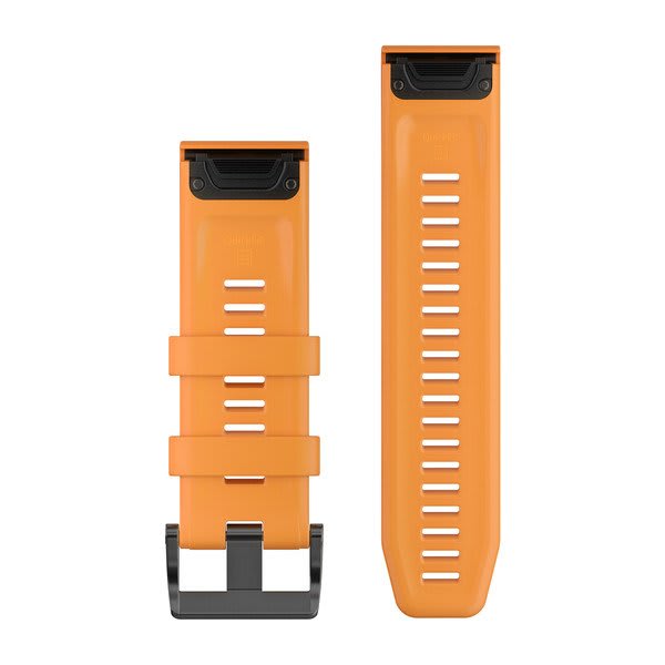 QuickFit 26mm Band Solar Flare Orange Silicone — фото 2