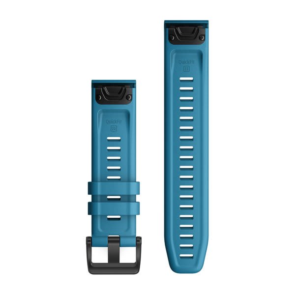 QuickFit Band 22mm Cirrus Blue Silicone — фото 2