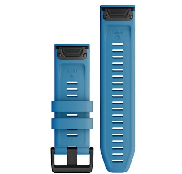 QuickFit 26 Watch Bands Cirrus Blue Silicone — фото 2