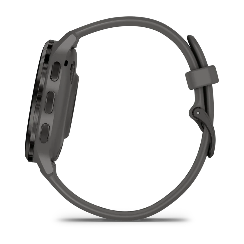 Venu 3S Slate Stainless Steel Bezel with Pebble Gray Case and Silicone Band — фото 6