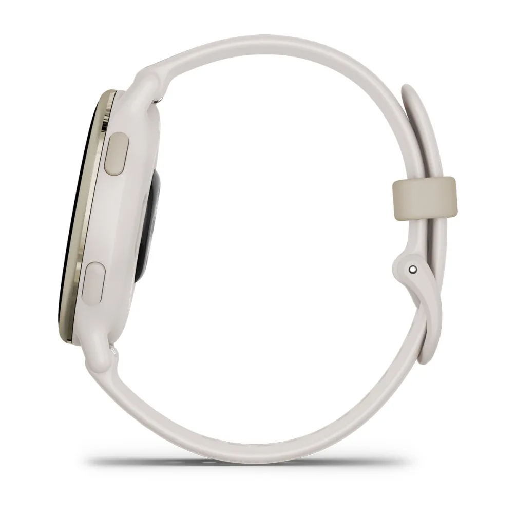 Vivoactive 5 Cream Gold Aluminum Bezel with Ivory Case and Silicone Band — фото 8