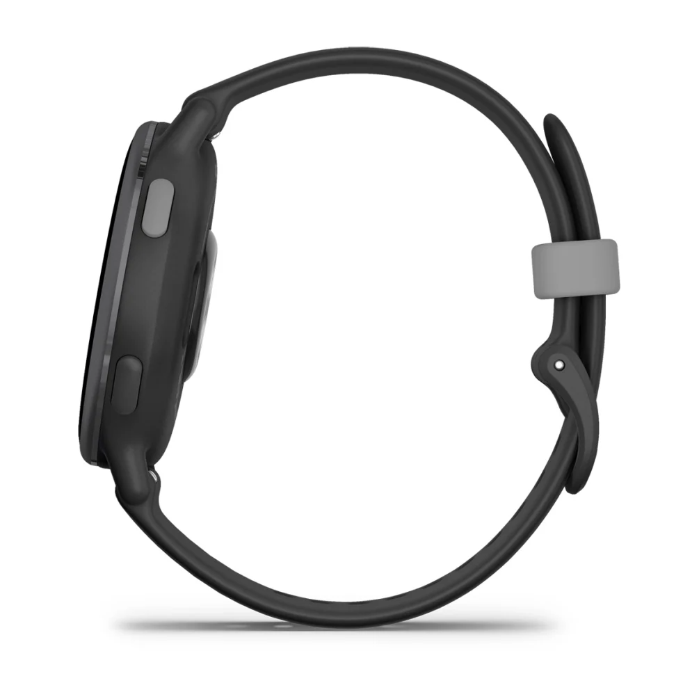 Vivoactive 5 Slate Aluminum Bezel with Black Case and Silicone Band — фото 3