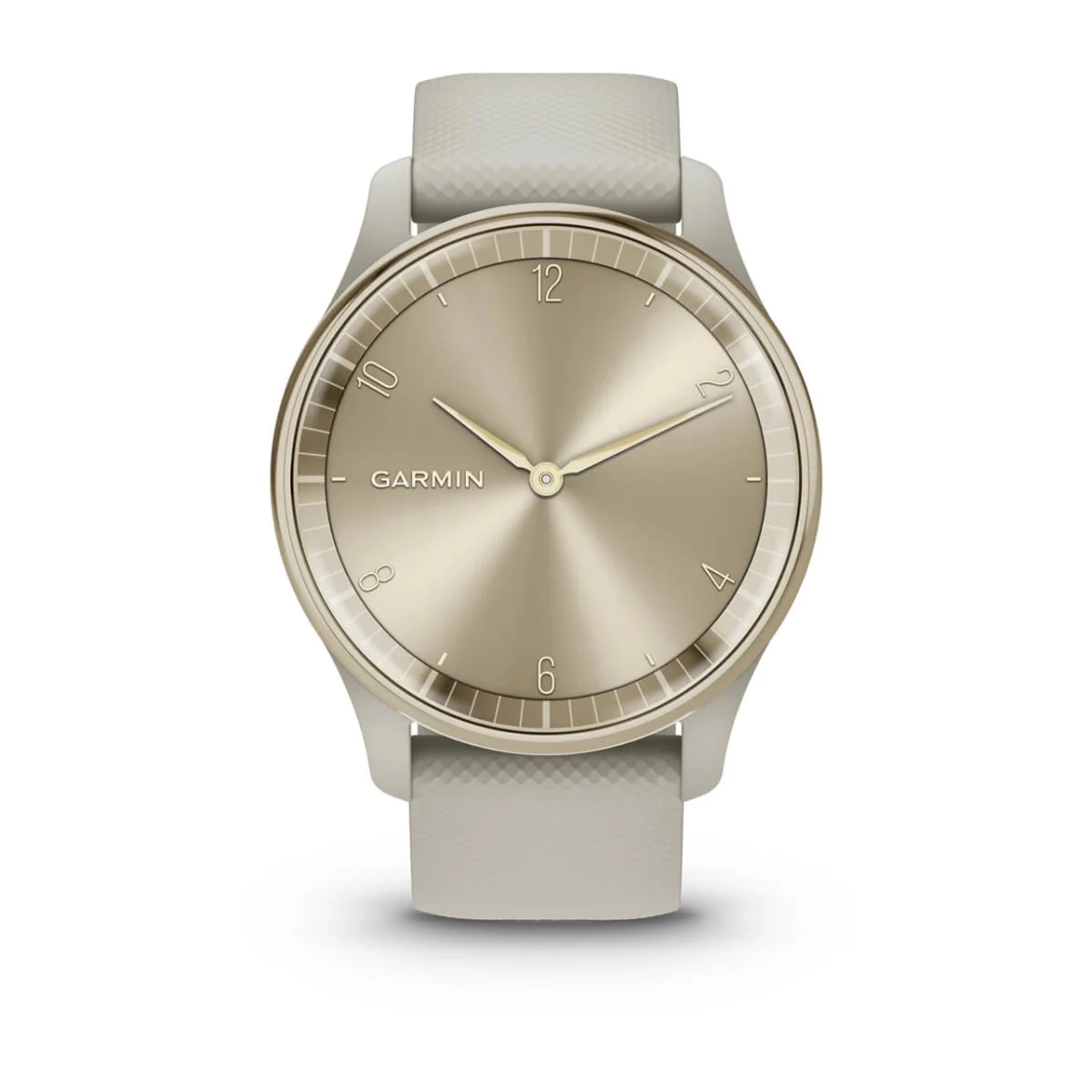 Vivomove Trend Cream Gold Stainless Steel Bezel with French Grey Case and Silicone Band — фото 2