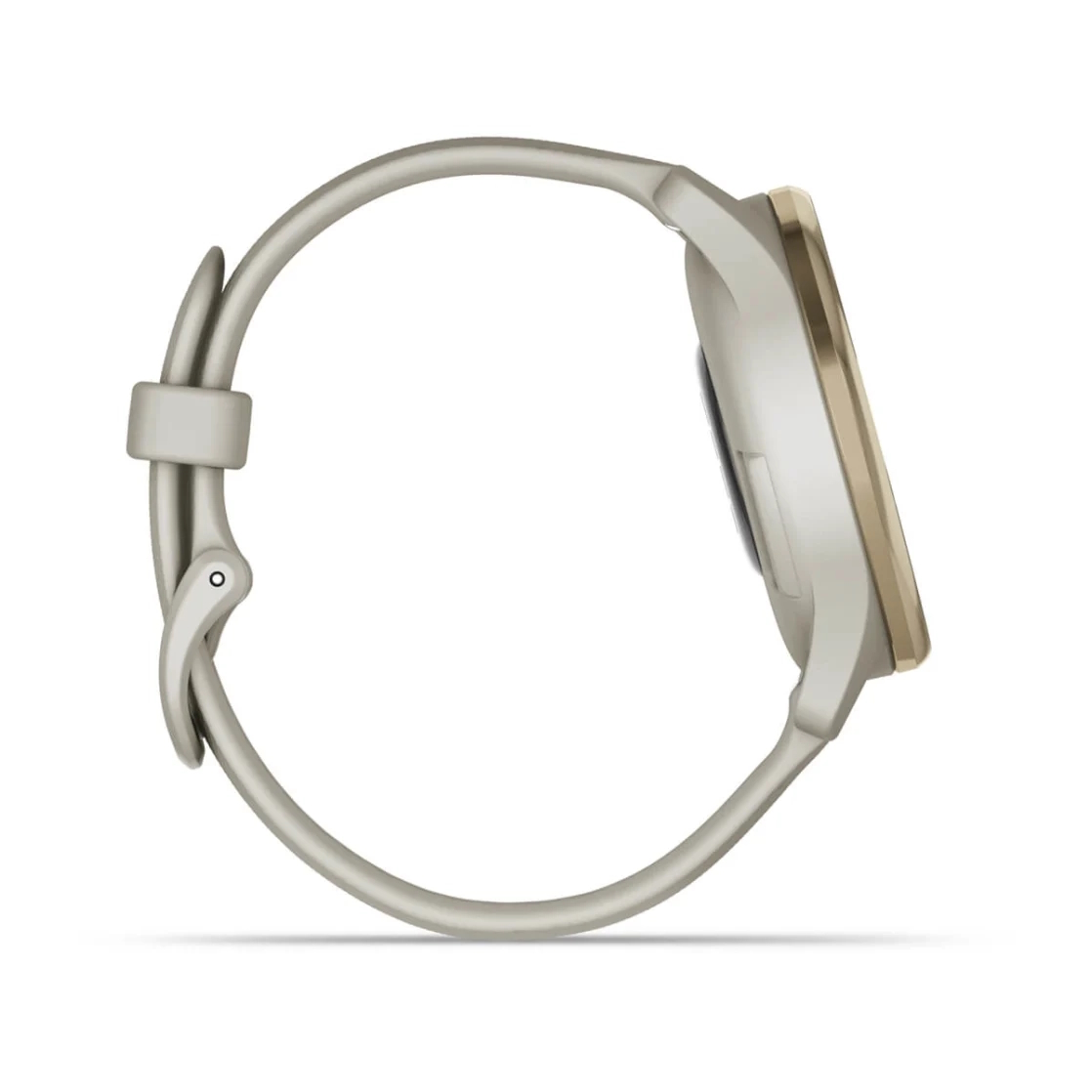 Vivomove Trend Cream Gold Stainless Steel Bezel with French Grey Case and Silicone Band — фото 5